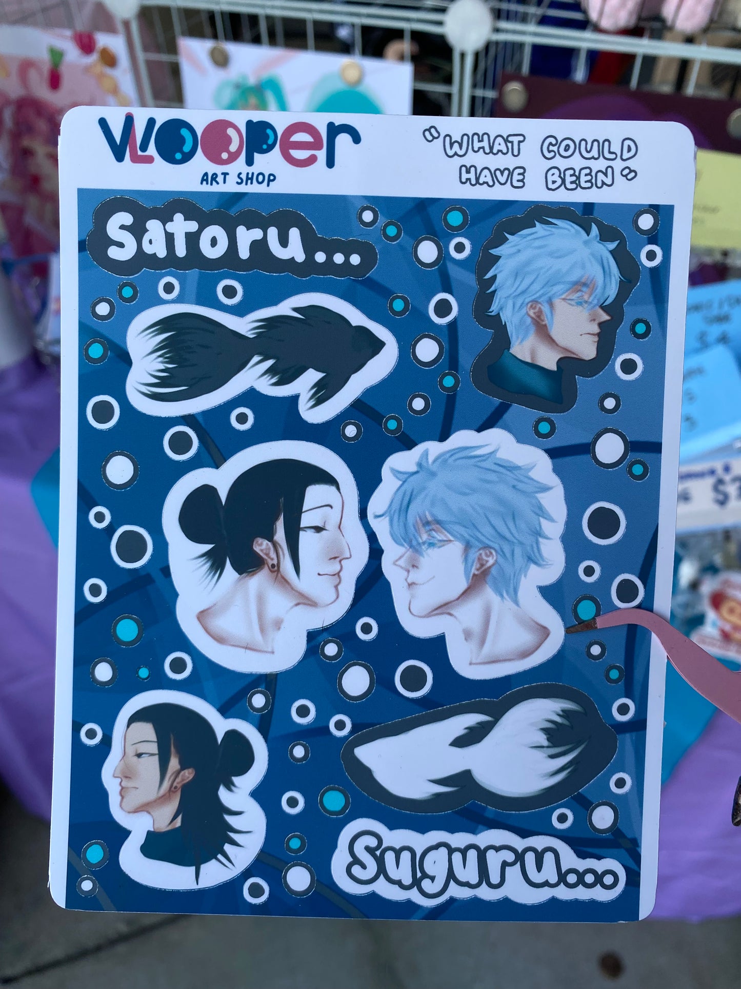 JJK SatoSugu Sticker Sheet