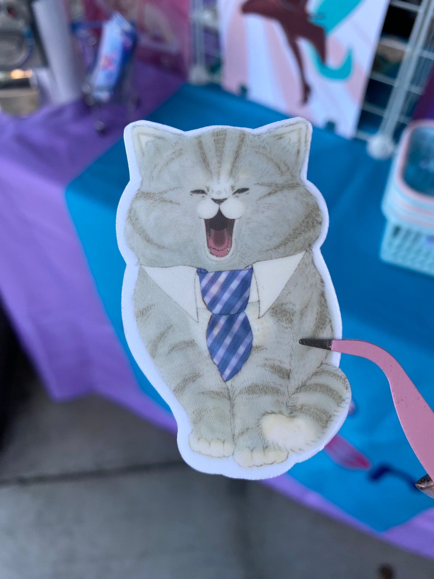 Business Cat Sticker